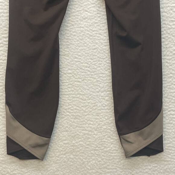 Athleta Leggings Womens Medium Brown Ultimate Stash Craft Tight Pockets Gym Yoga - Picture 7 of 12